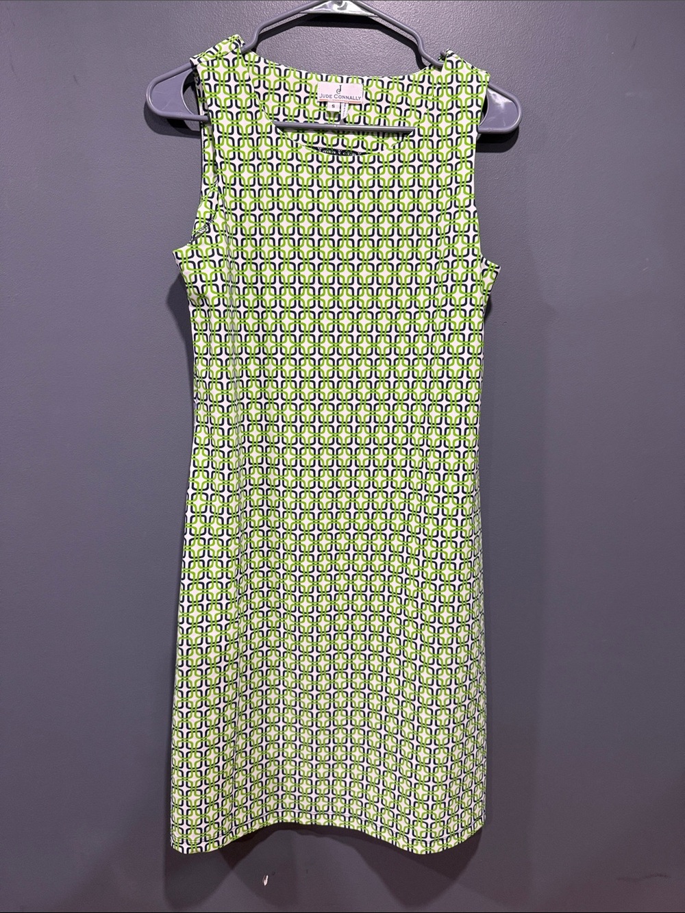Jude Connally women’s sleeveless, geometric print dress - Picture 2 of 6